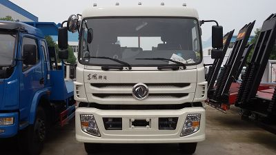 東風(fēng)后八輪挖機(jī)平板運(yùn)輸車(chē)
